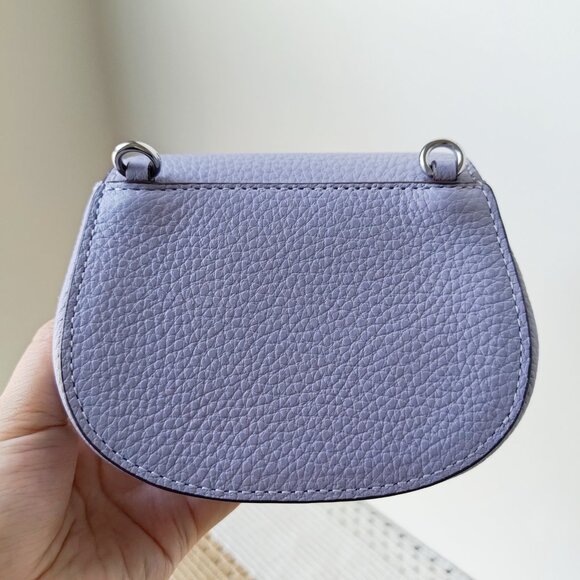 Coach Light Purple Leather Crossbody Bag - Picture 10 of 12